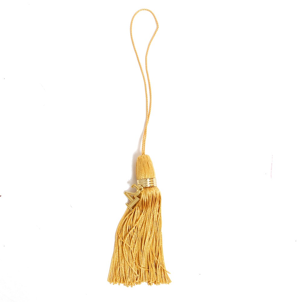 Ducks Spirit, Josten's, Gold, PhD, Grad, Doctor, Regal Tassel, Old Gold, 341717